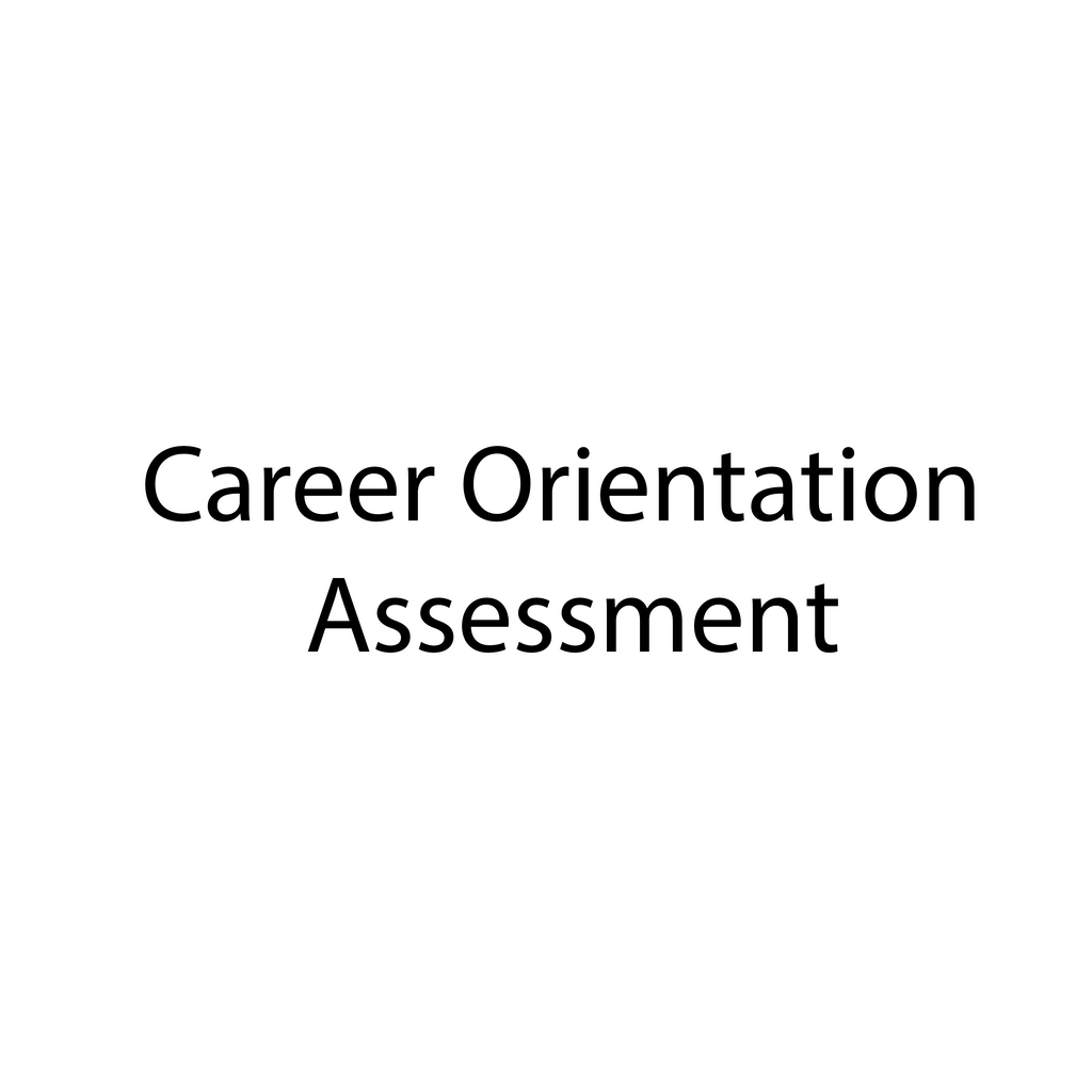 career orientation assessment