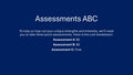 Careers Assessments ABC